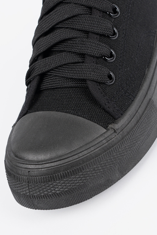 Comfortabele zwarte schoenen met een...