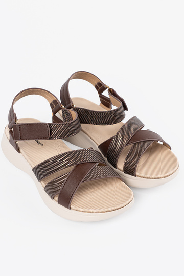 Weiße flache Sandalen,... 2