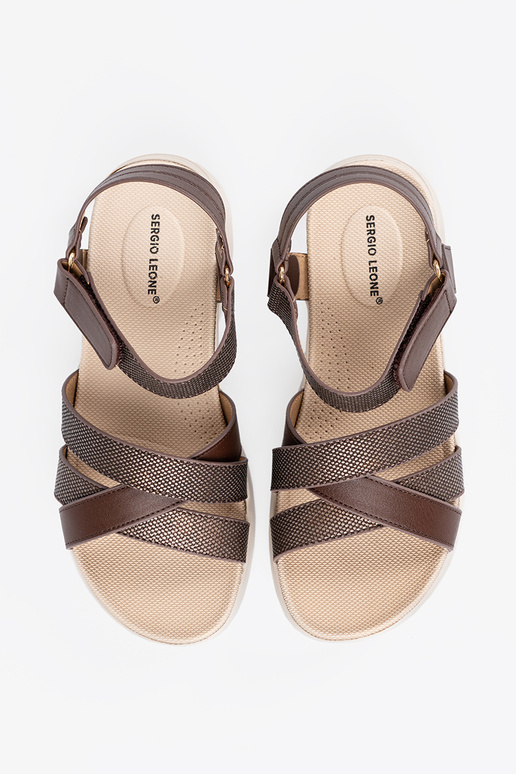 Weiße flache Sandalen, Sergio Leone Weiße flache Sandalen, Sergio Leone