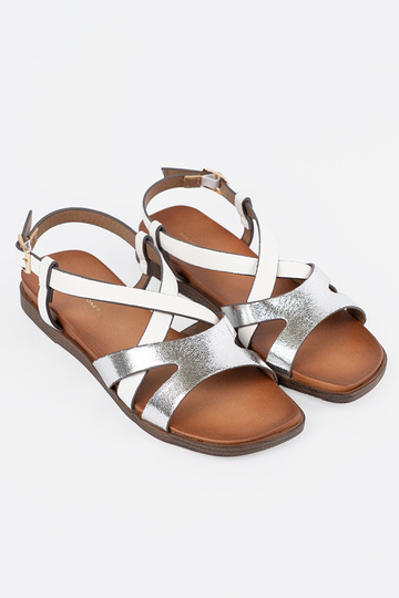 Gouden sandalen met... 2