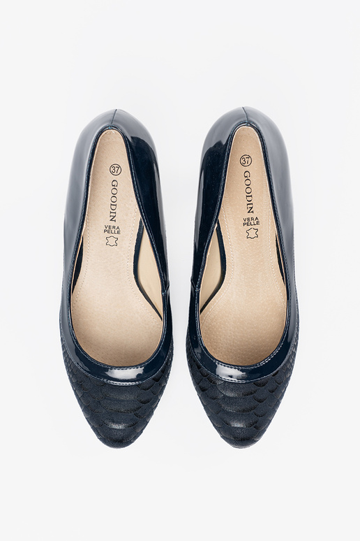 Bequeme schwarze High Heels