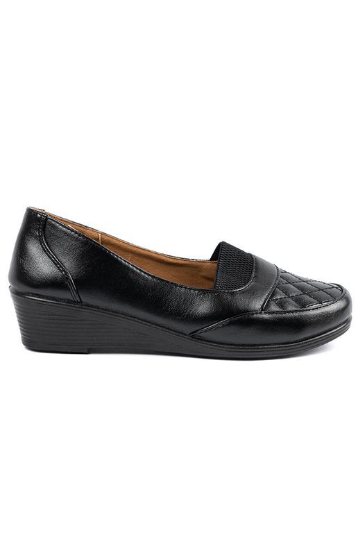 Klassische schwarze Damen Slipper Klassische schwarze Damen Slipper