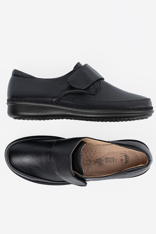 Damen Halbschuhe mit Klettverschlüssen