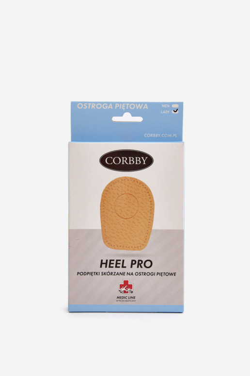 CORBBY HEEL PRO Fersenkappen aus Leder