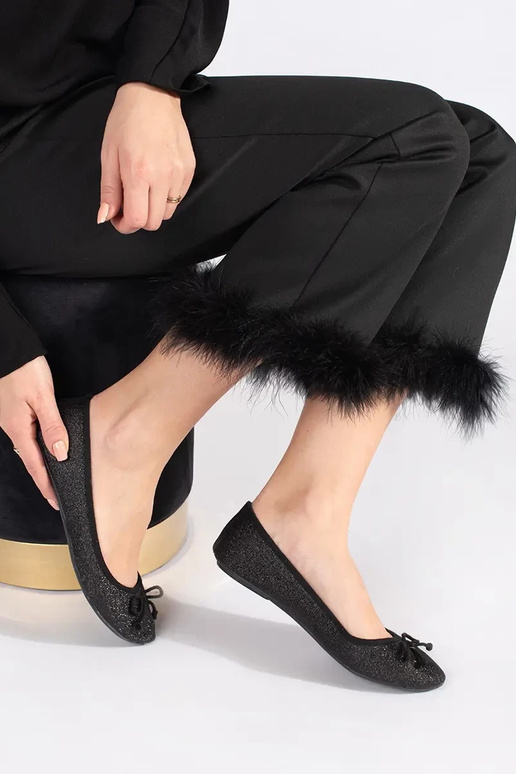 zInart glimmend ballerinas met een boog