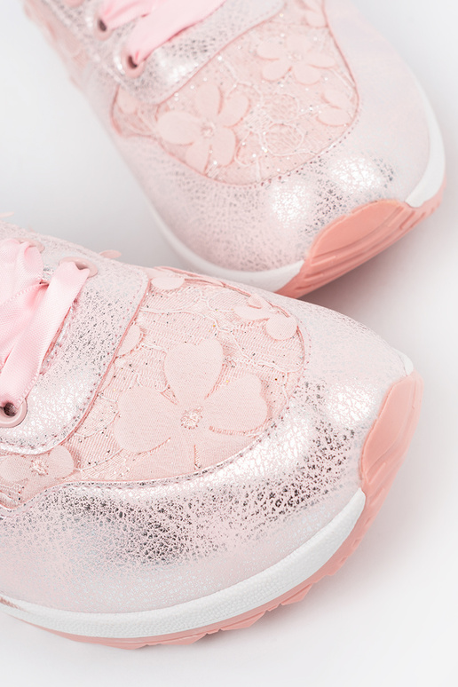 pinke Farbe Sneakers Stilvollllschuhe z kZuiatoZuym motyZuem pinke Farbe Sneakers Stilvollllschuhe z kZuiatoZuym motyZuem