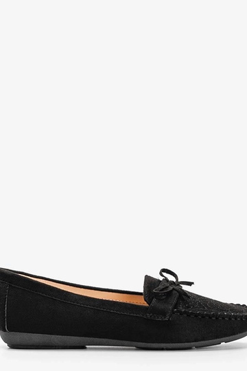 Zwarte mocassins met...