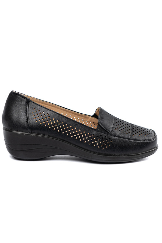 schZuarze Farbe durchbrochen Frauen Schuhe