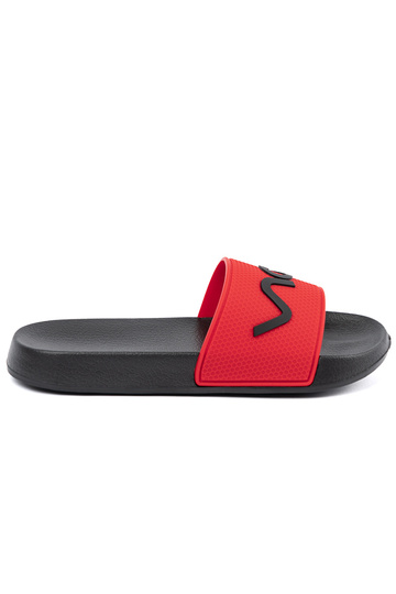 ZInart en-Rood slippers met de inscriptie 2