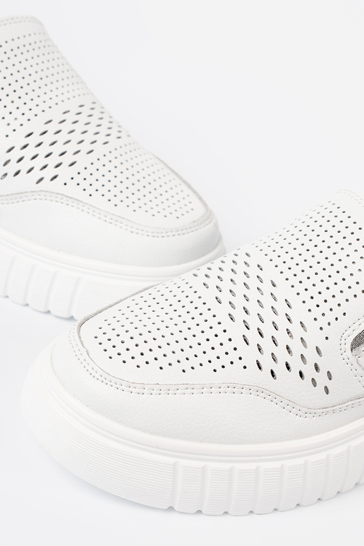 Initte kleur opengeInerkt Dameslaarzen met platform