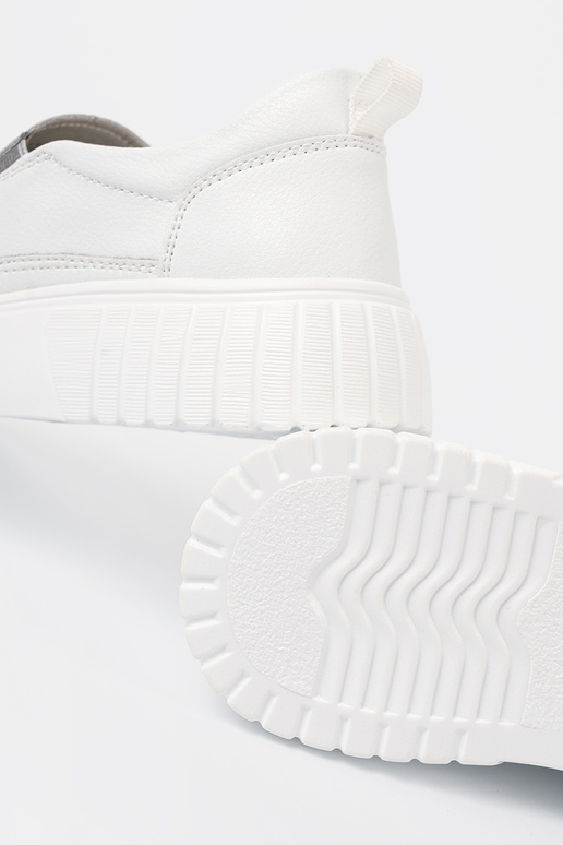 Zueiße Farbe durchbrochen Frauen Schuhe mit einer Plattform