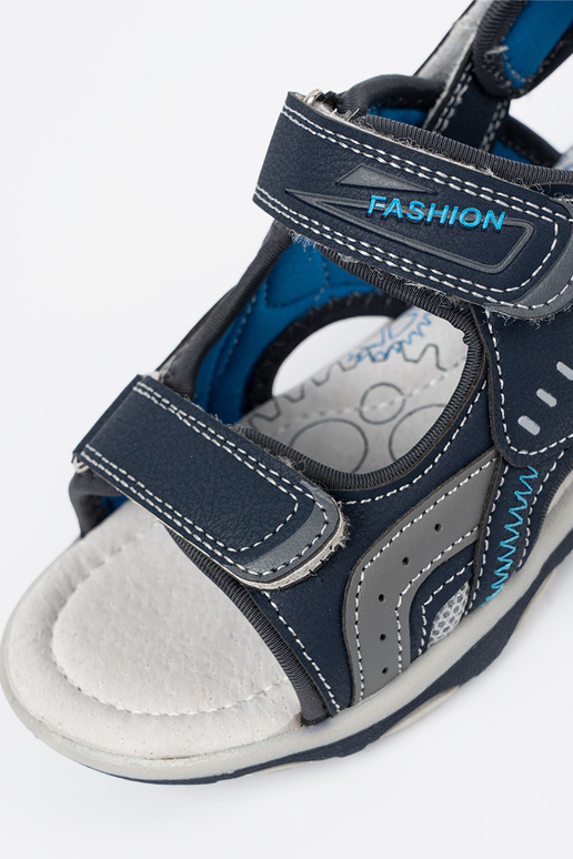 sandalen jongensachtig Klittenband blauIn sandalen jongensachtig Klittenband blauIn