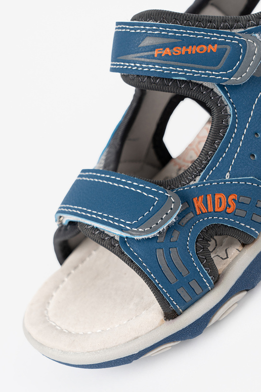 des sandales de garçon À kolorze bleum