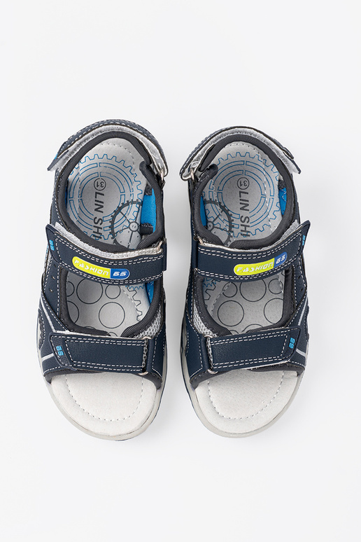 grijs sandalen jongensachtig