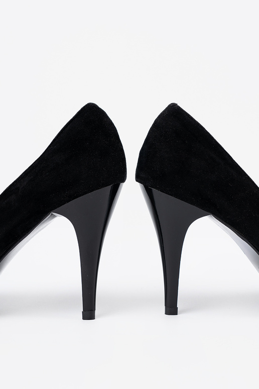 Chaussures open toe couleur noire