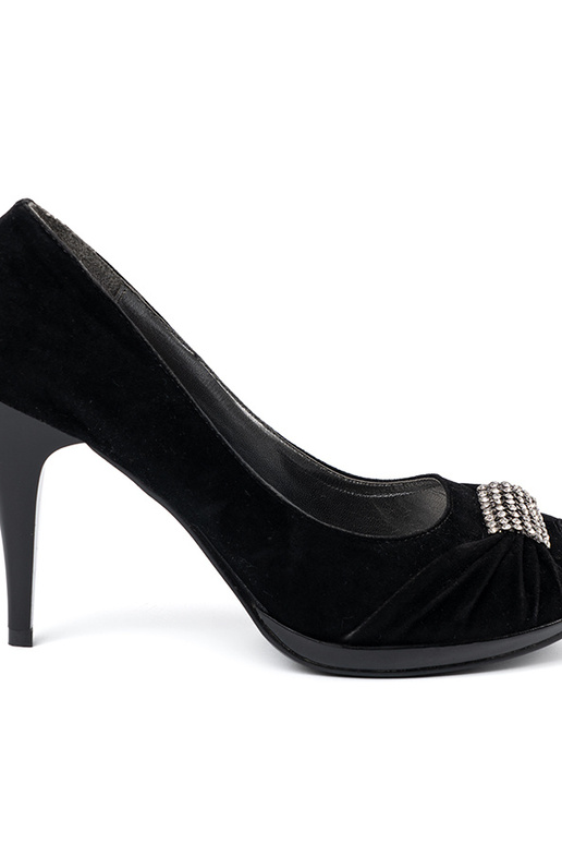 Chaussures open toe couleur noire