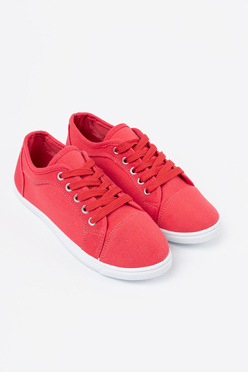 chaussures décontractées Rouge lacé