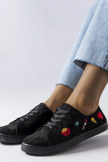 Baskets noires Kailey 2