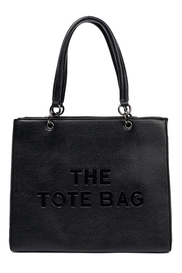 Ein Klassiker SchZuarz shopperka TOTE 2