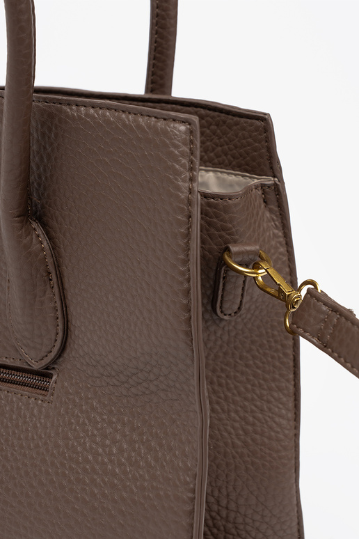 Ordinateur de poche shopperka z fakturoÀanej eko skóry