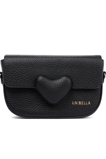 Kobieca Handtasche SchZuarz z dekoracyjnym zapięciem 2