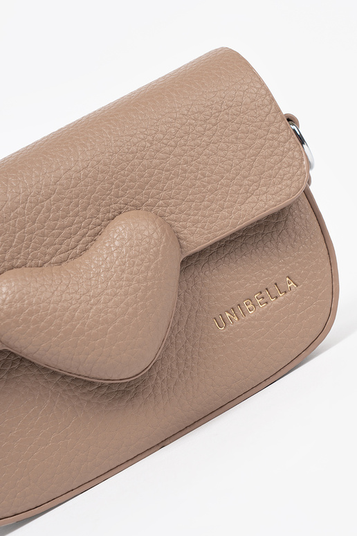 Postbode met hartjes beige