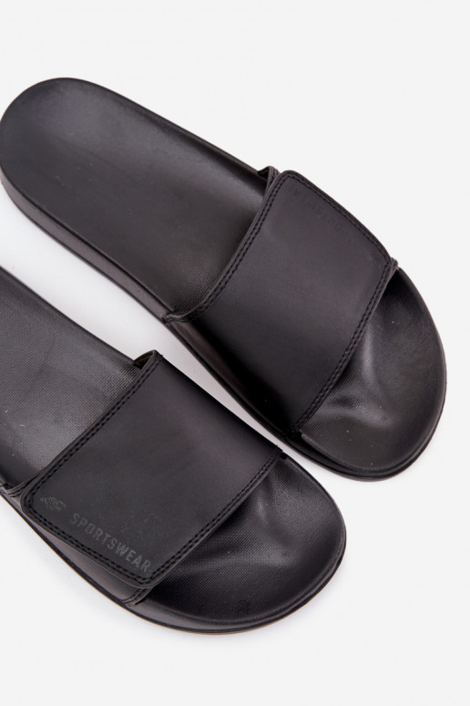 Chaussons pour hommes 4FMM00FFLIM032-20S noir Chaussons pour hommes 4FMM00FFLIM032-20S noir