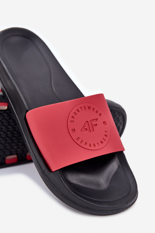 voor heren Slippers 4FMM00FFLIM047A-62S rode kleur