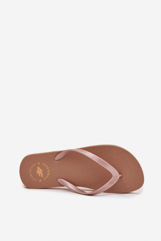 Dames Slippers Slippers 4FMM00FFLIF018-82S bruine kleur Dames Slippers Slippers 4FMM00FFLIF018-82S bruine kleur