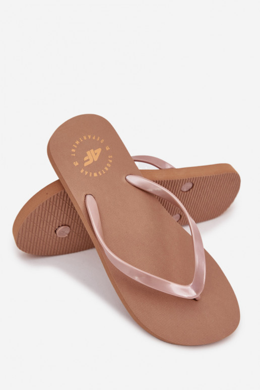 Dames Slippers Slippers 4FMM00FFLIF018-82S bruine kleur Dames Slippers Slippers 4FMM00FFLIF018-82S bruine kleur