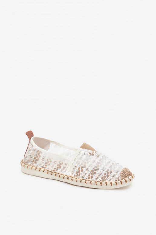 espadrilles van kant Dames met rooster Initte kleur Faylira