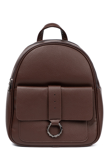 marron sac à dos Dames en cuir écologique 2