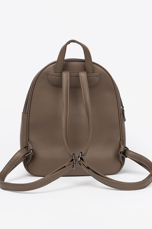 Sombrebeige sac à dos Dames en cuir écologique