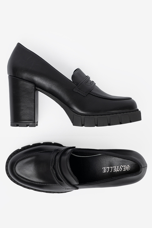 couleur noire mocassins sur le talon z traperoÀą podeszÀą