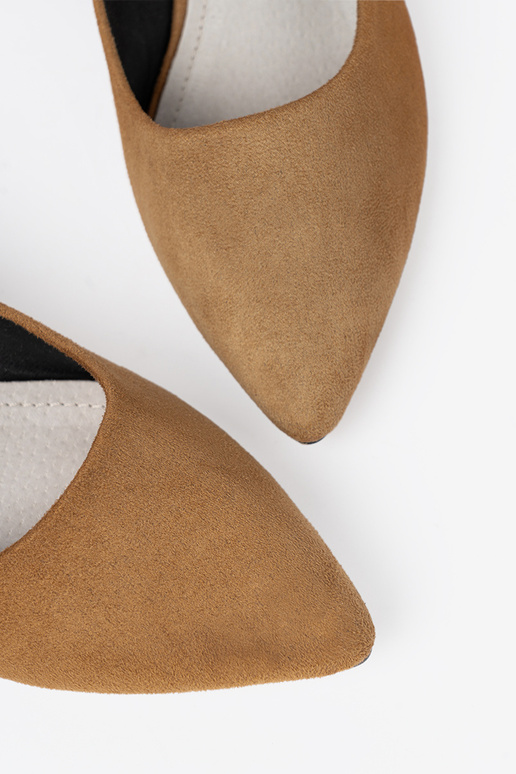 Hn d lodičky s n zk m ozdobn m podpatkem