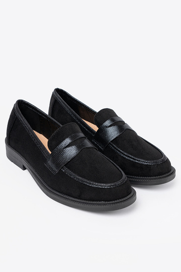 zInart van suède mocassins