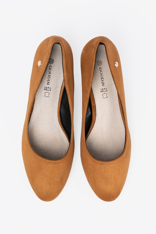 aus INildleder High Heels auf High Heels karmel