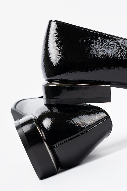 met lakeffect Dames mocassins met decoratieve gesp Sergio Leone