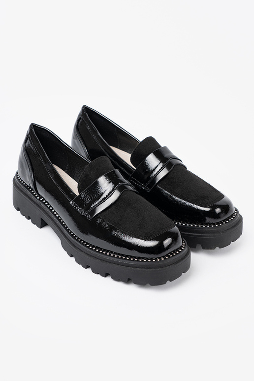 met lakeffect Dames mocassins met klinknagels