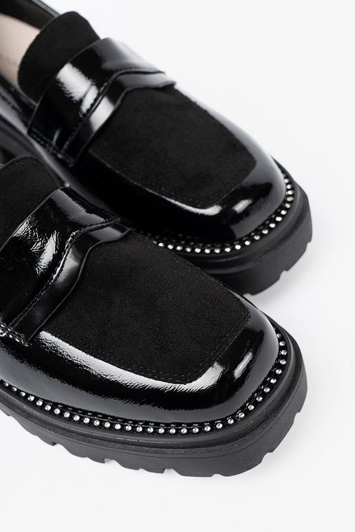 met lakeffect Dames mocassins met klinknagels