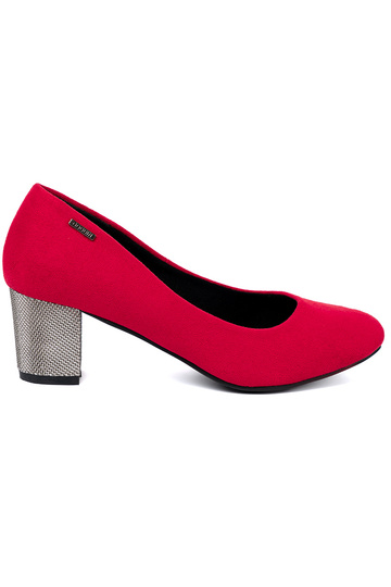 couleur rouge talons hauts na argentm słupku 2
