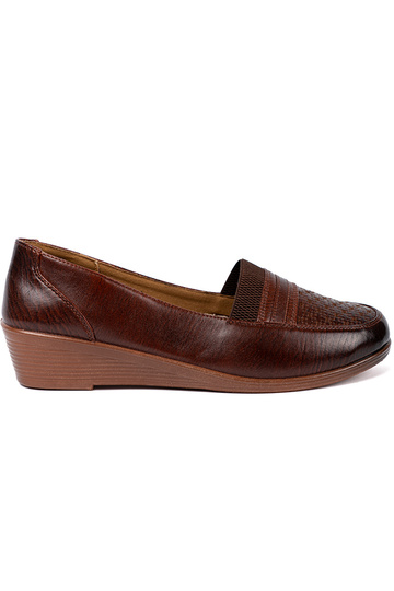 chaussures de femme slip-on z fakturoÀanym noskiem 2