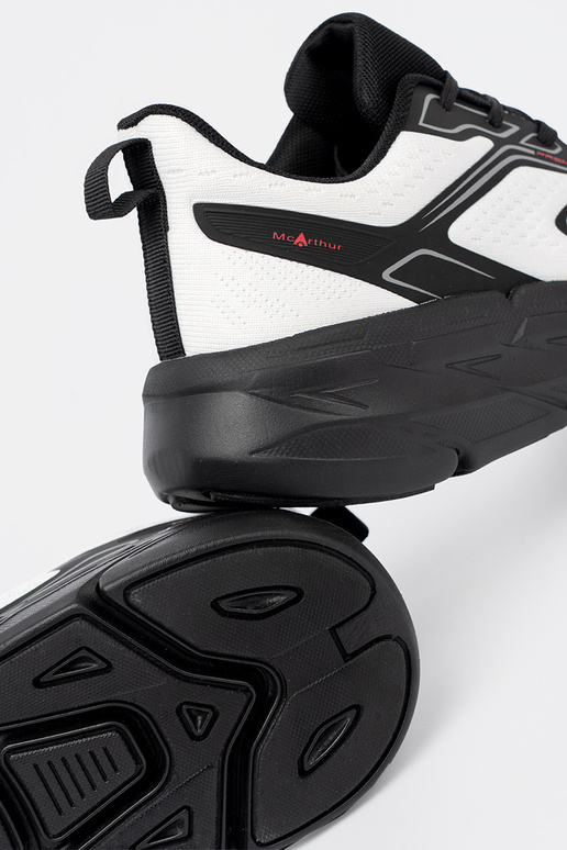 Komfortabel Sportschuhe Zueiße Farbe schZuarze Farbe z siateczkoZuą strukturą McArthur