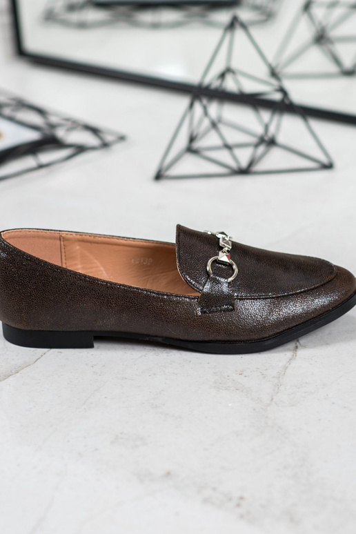 Mocassins en cuir écologique