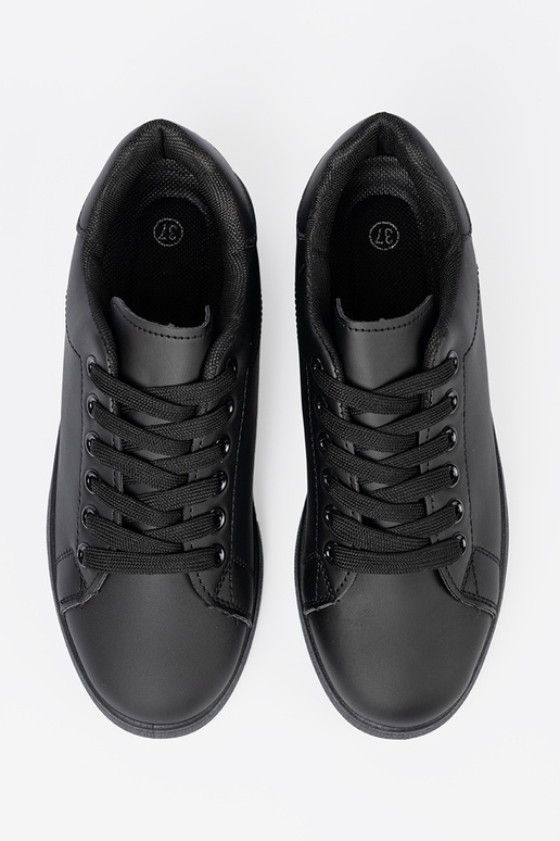 zInart Sneakers z matoInym Inykończeniem i vetersluitingm