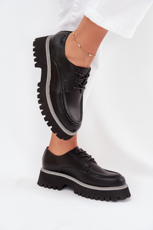 schoenen dames mocassins Met vetersluiting Big Star NN274052 zInart