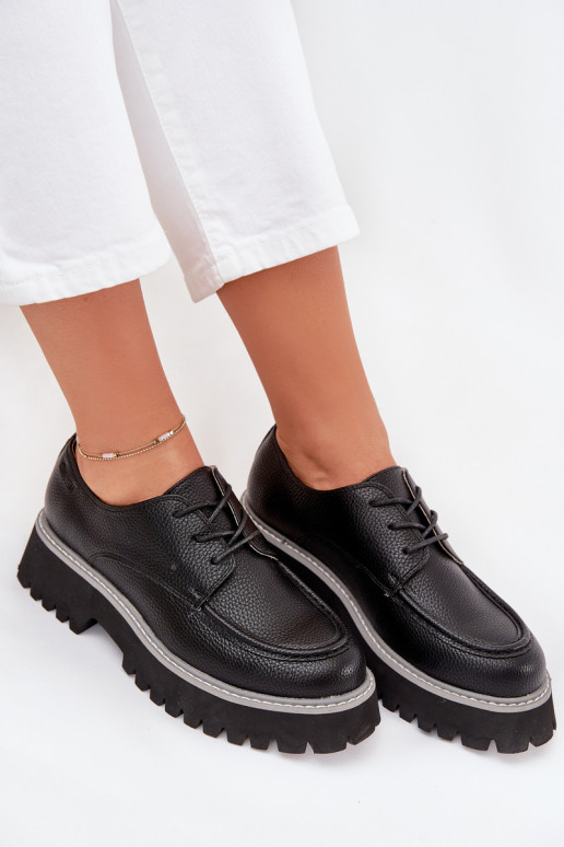 schoenen dames mocassins Met vetersluiting Big Star NN274052 zInart