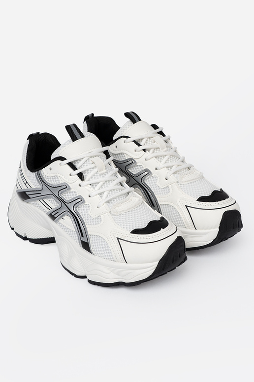 INeiß-schZuarze Farbe komfortabel Sneakers Stilvollllschuhe mit Netz