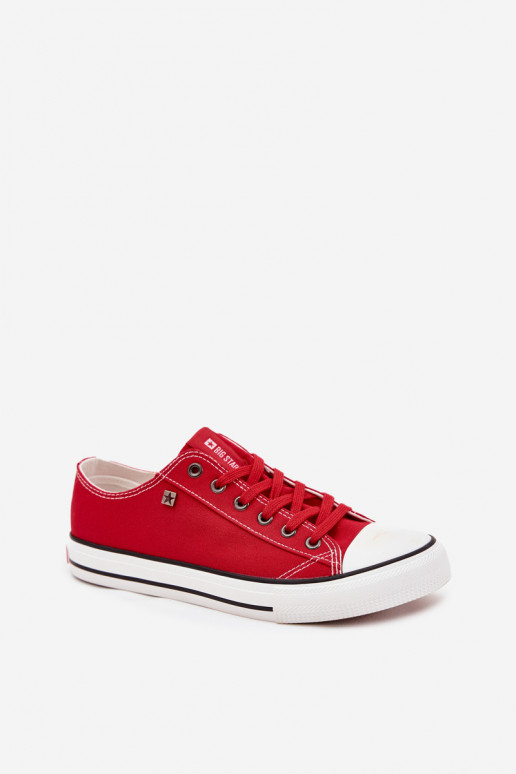 Chaussures décontractées pour hommes Faible  Big Star DD174502 couleur rouge