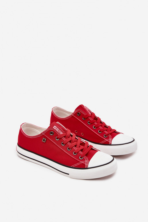 Vrijetijdsschoenen voor heren Laag materiaal Big Star DD174502 rood